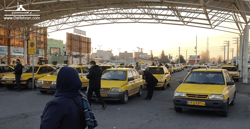 رفتن از تهران به شهریار با تاکسی های خطی
