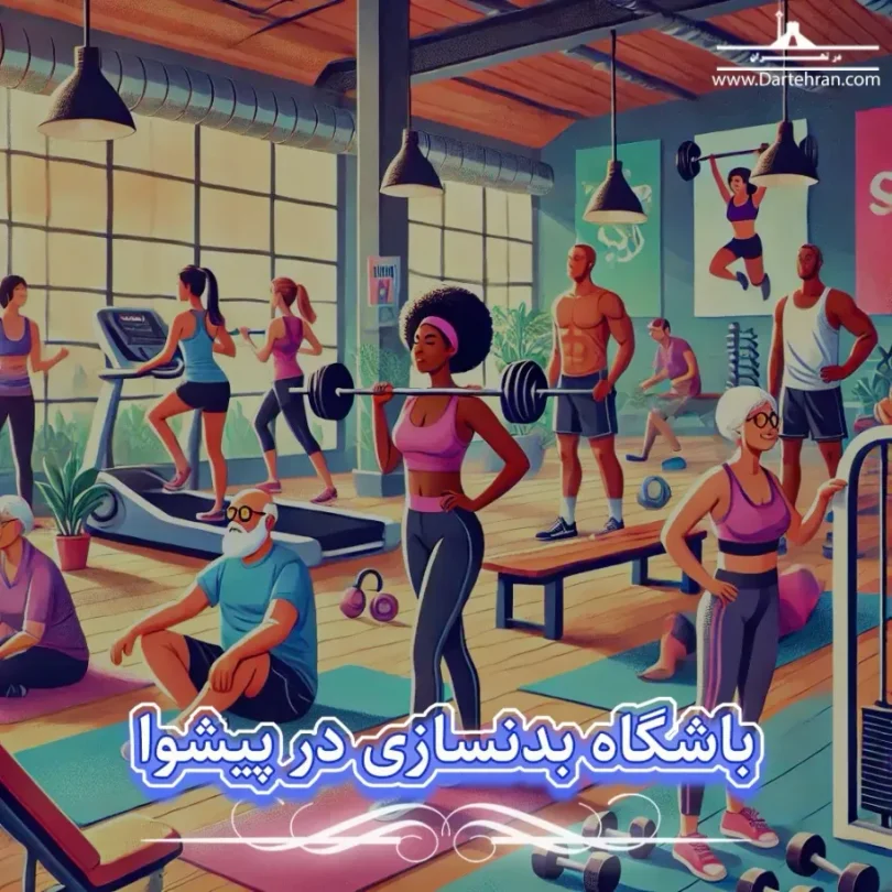 باشگاه بدنسازی و ورزشی در پیشوا