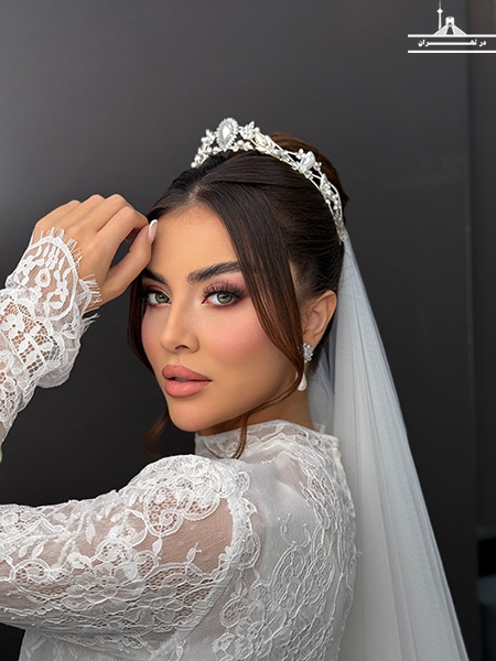 نمونه میکاپ عروس مریم مالک