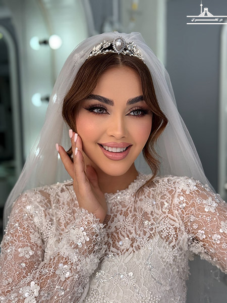 میکاپ عروس مریم مالک در شهریار