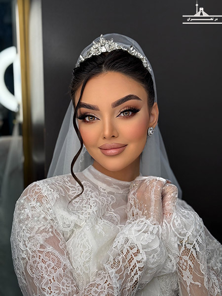 نمونه کار میکاپ عروس مریم مالک
