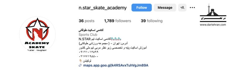 آکادمی اسکیت طوقانی N.STAR