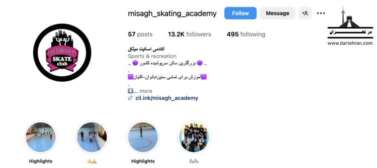 آکادمی اسکیت میثاق