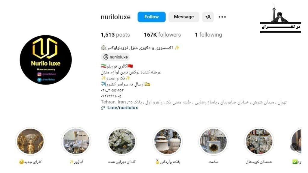 فروشگاه نوریلولوکس