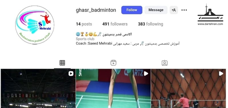 آکادمی قصر بدمینتون