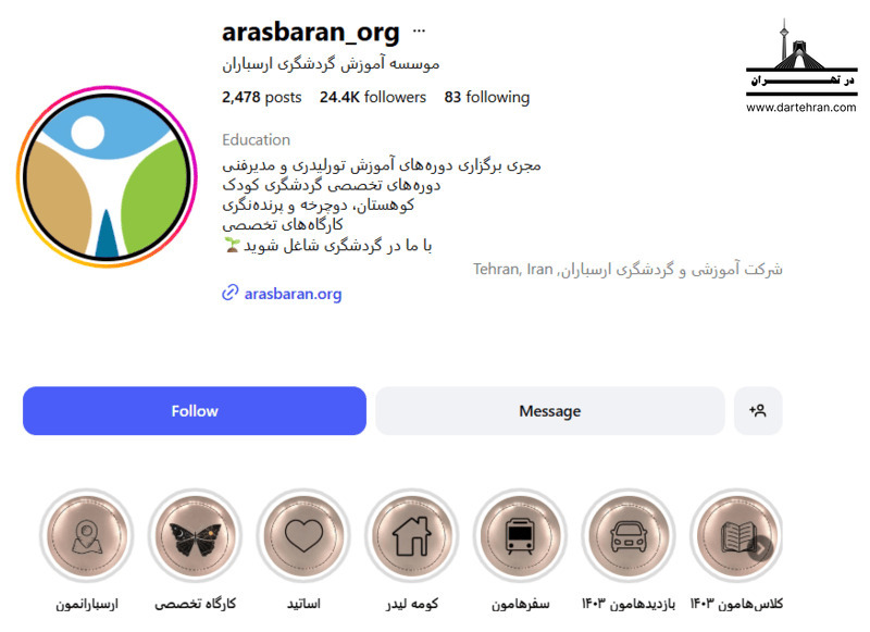 موسسه آموزشی ارسباران