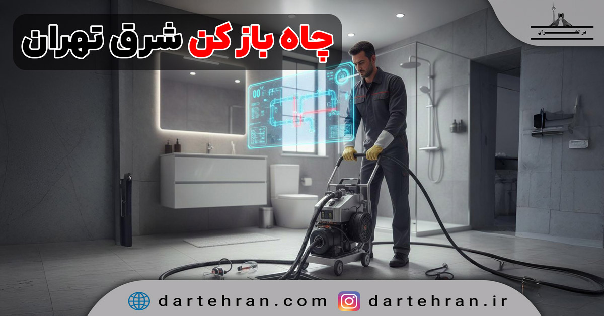 چاه باز کن در شرق تهران